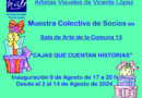 Muestra «CAJAS QUE CUENTAN HISTORIAS» en Sala de Arte del CGP 13